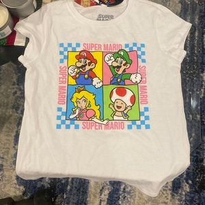 Kids mario t shirt